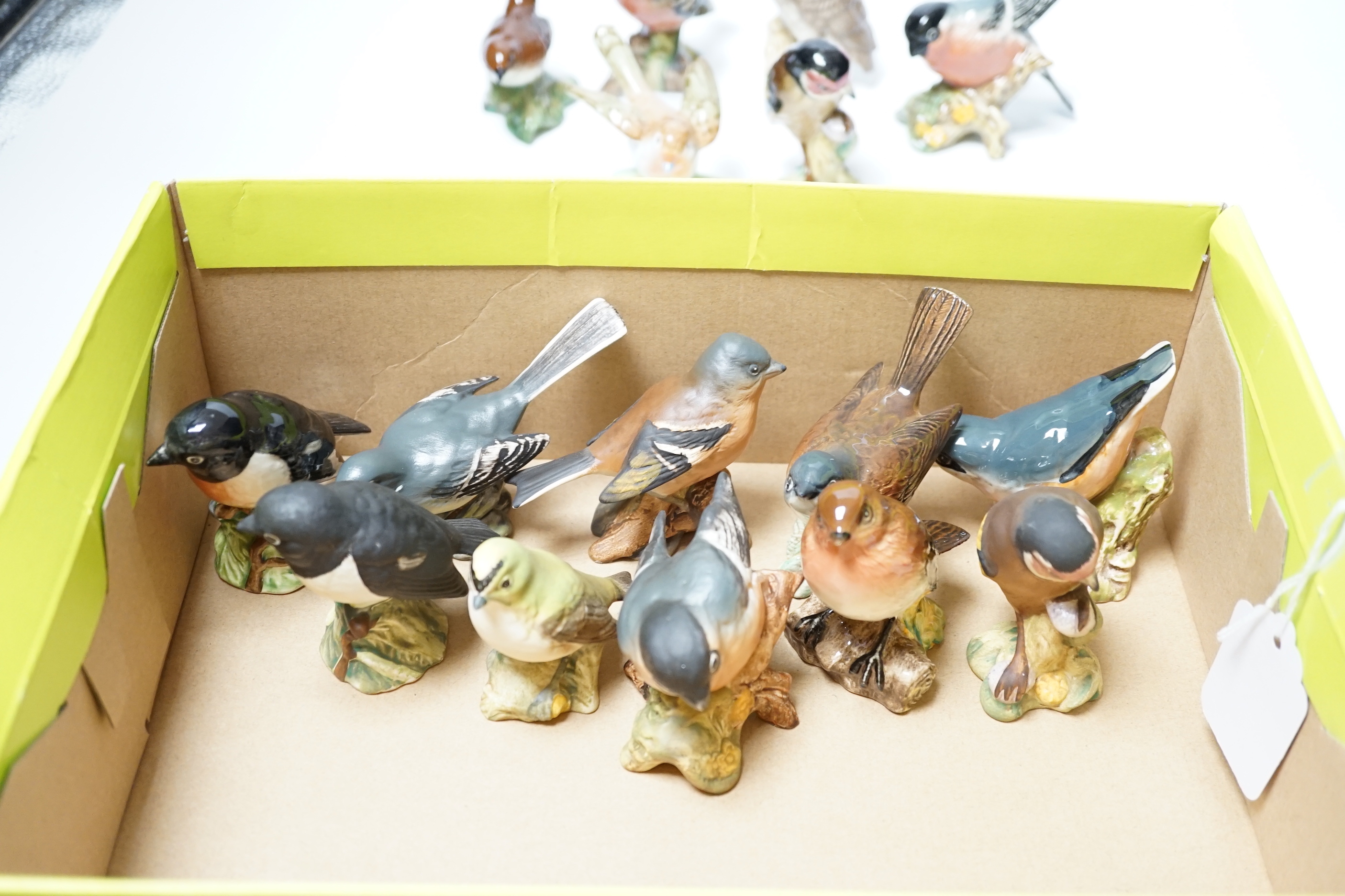 A quantity of Beswick and other bird models